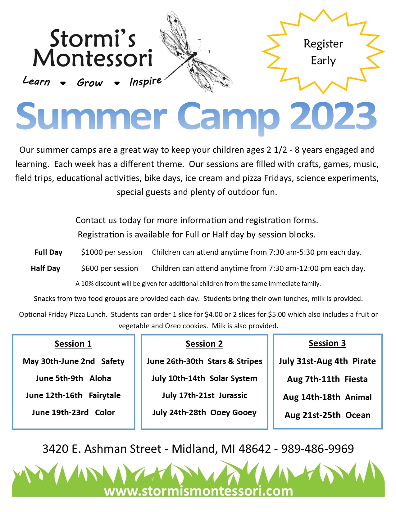 Summer Camps | Stormi's Montessori